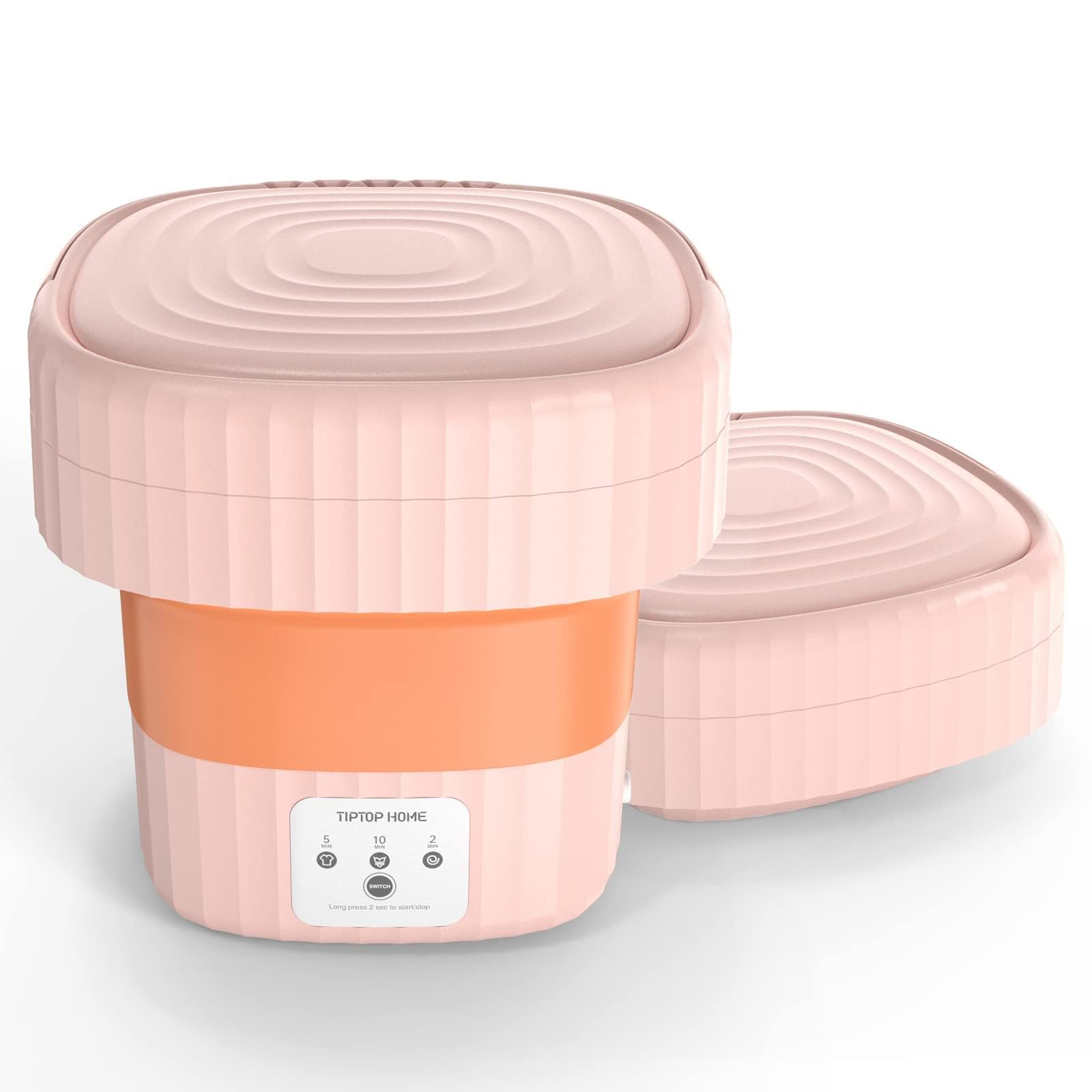 Portable Washing Machine, Mini Washing Machine with 3 Mode Deep Cleaning, Small Compact Washer by for Socks Underwear, Travel Business Trip or Camping