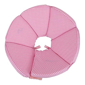 Meri SHOPP Dog Collar Recovery After Surgery Safety Elizabethan Collar E-Collar Pink M