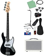 Bacchus WJB-Mini BLK ベース 初心者12点セット 【島村楽器で一番売れてるベースアンプ付】 ジャズベースタイプ ミニサイズ バッカス