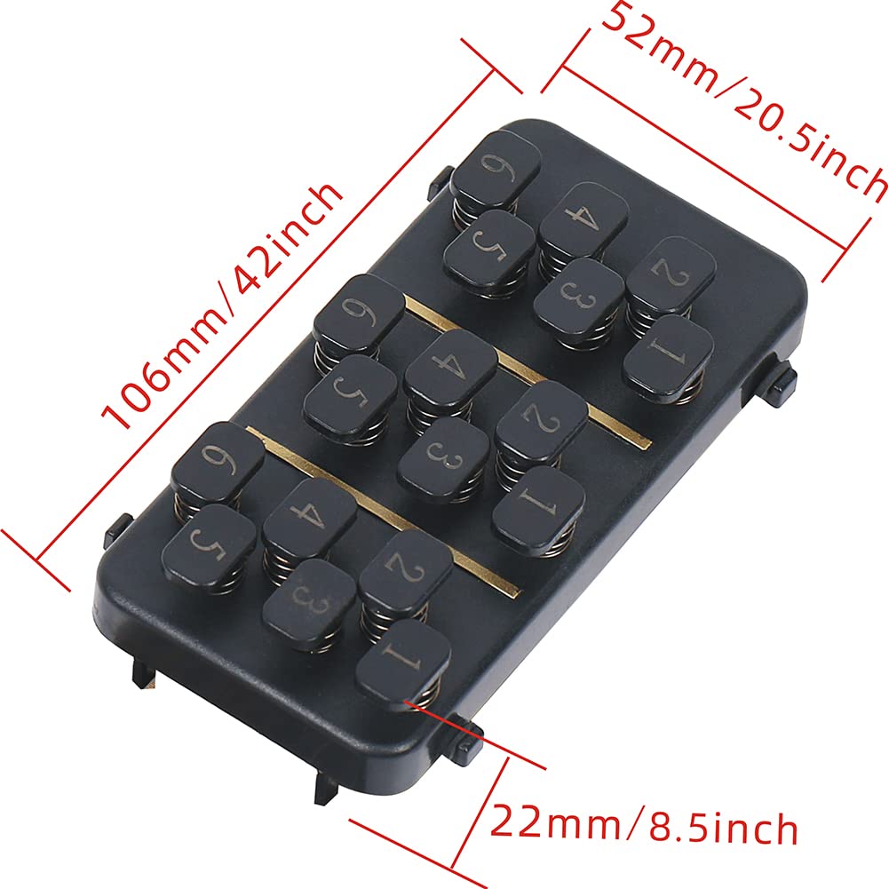 Trener akordów gitarowych z 18 przyciskami, łatwy system uczenia się dla dorosłych i dzieci, pomoc w ćwiczeniu dla początkujących, narzędzie do nauki palców do gitary ludowej