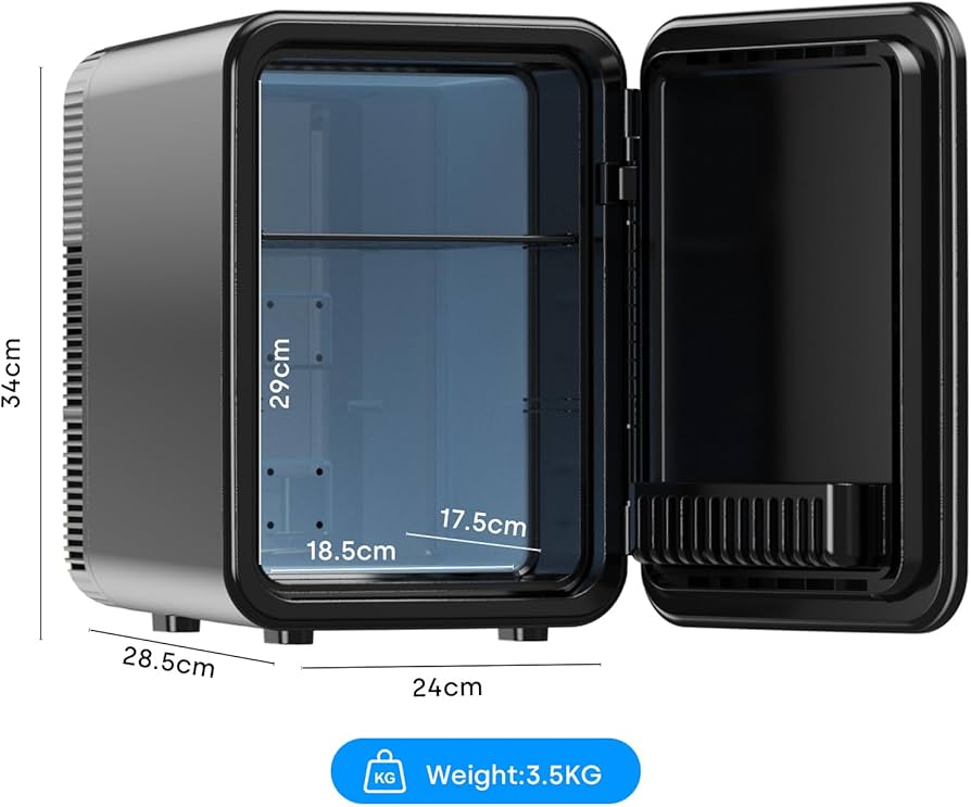 Enventor 冷温庫 10L ブラック Amazon | Enventor 冷蔵庫 小型 冷温庫 10L 極静音 LCD温度表示