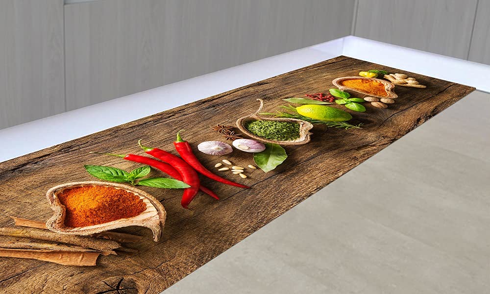 Tappeto passatoia Fantasia Made in Italy Antiscivolo Lavabile Aderente - Aromi - 50x300 cm