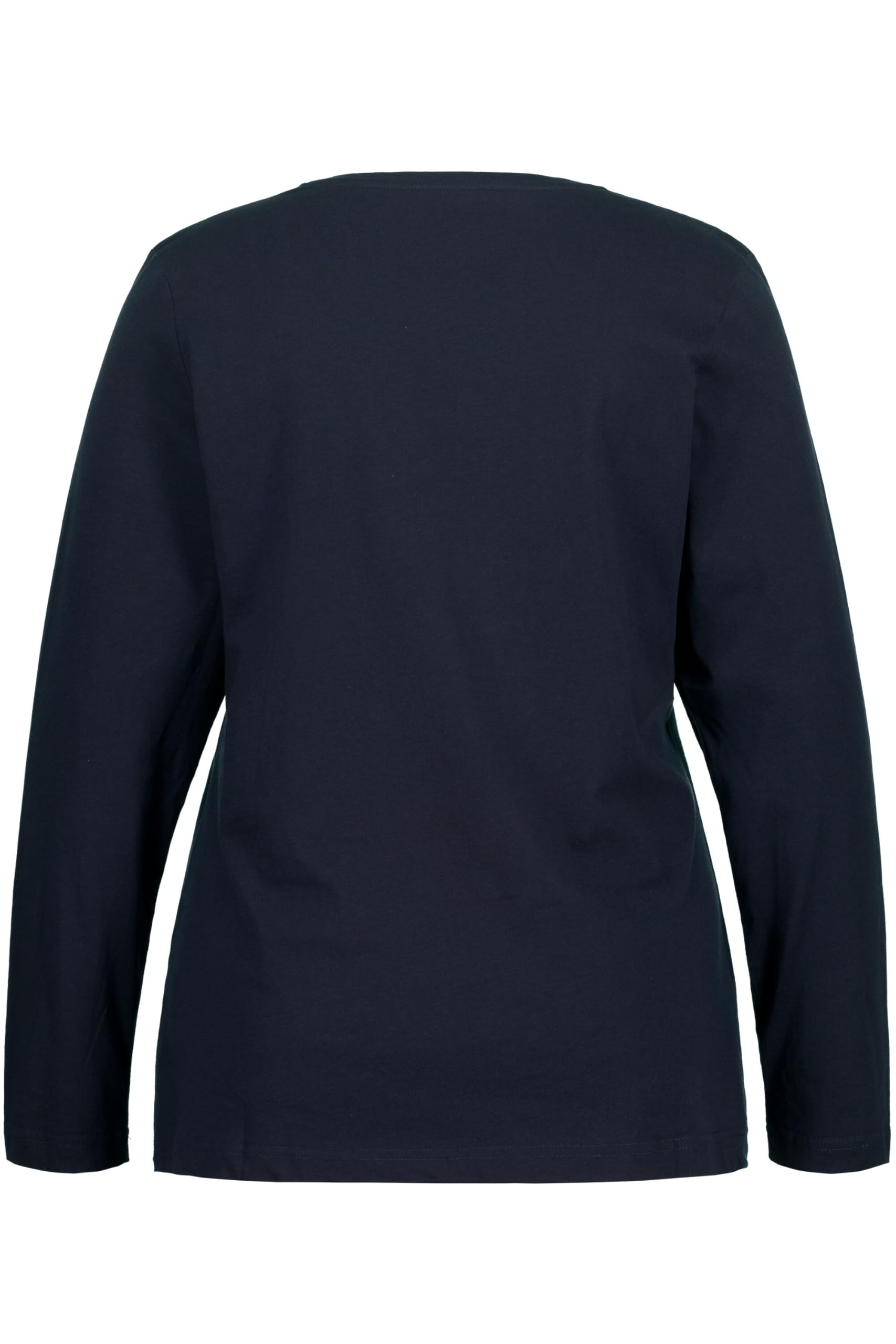 Ulla Popken Koszulka z długim rękawem Kobiety Basic Langarmshirt Rundhals