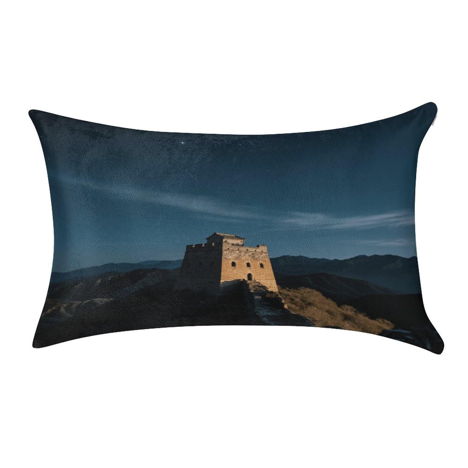 Fekiloot Style Great Wall Beacon Tower Pillow Covers Home Decor Pillow Cases