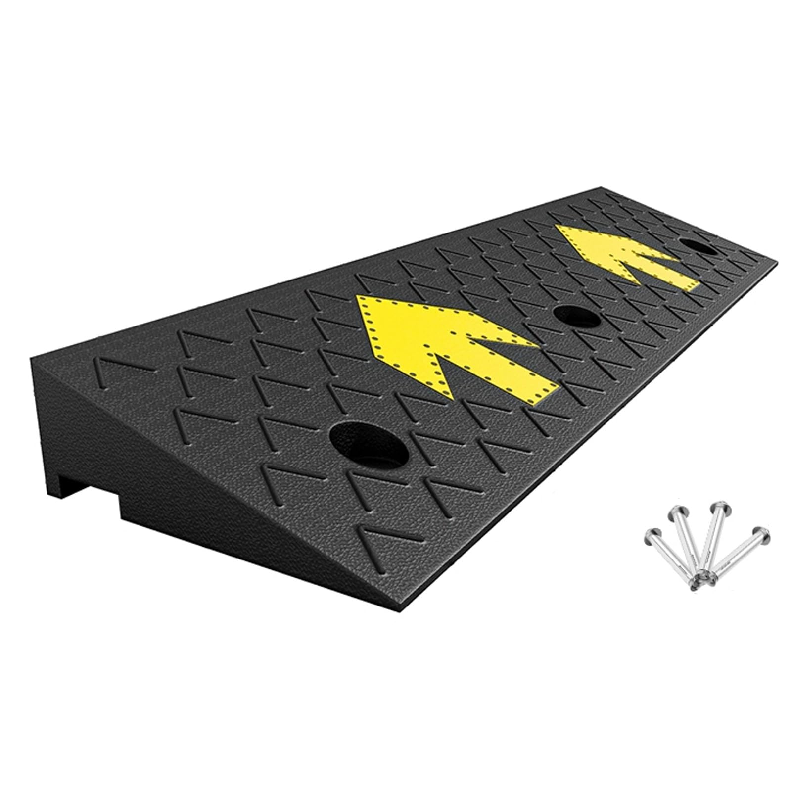 Rampe Trottoir en Caoutchouc, Rampes D'accès Antidérapante pour Voiture, Allée, Trottoir, Scooter