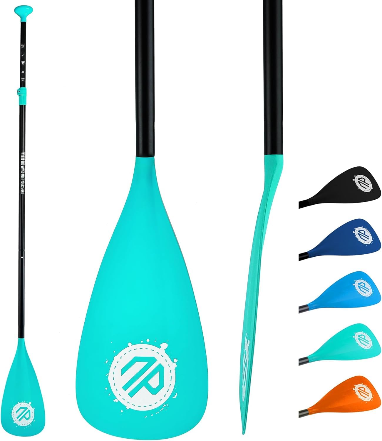 Niphean SUP Paddle Pagaie Galleggianti Staccabili 3-4 Pezzi Regolabile Durevole