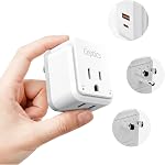 Ceptics Japan, Philippines Travel Plug Adapter Set (Type A, B) - 4 in 1 - 2 Canadian Socket - 1 USB & 1 USB-C (3.1A) - Compact & Powerful (PAK-JP)