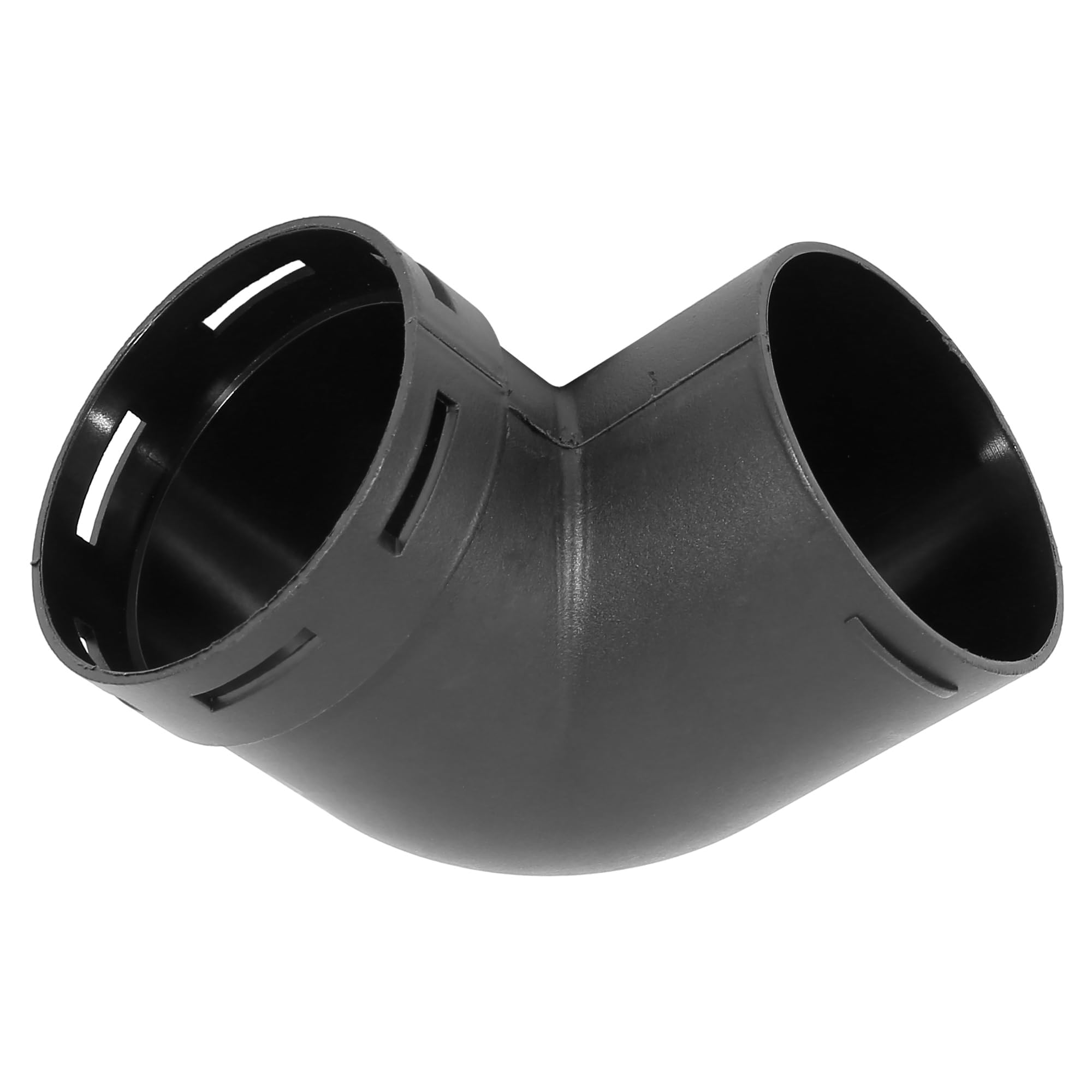 Diesel Heater 90 Degree Elbow Car Air Diesel Heater Duct Car Heater Warm Air Ducting Pipe Elbow Outlet Double Connector 2.36'' 60mm OD Black (Set Of 2 3 Inch Duct Elbow