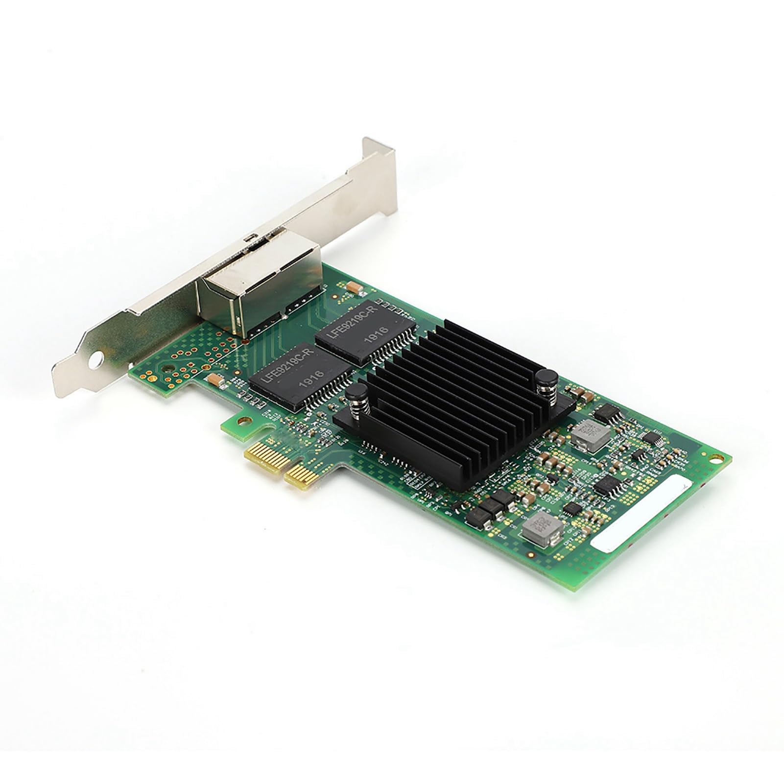 SIXRUN Scheda di Rete Gigabit Ethernet I350-T2V2, Doppia Porta PCI-E X1, Ad Alta velocità per Uso Server e Data Center