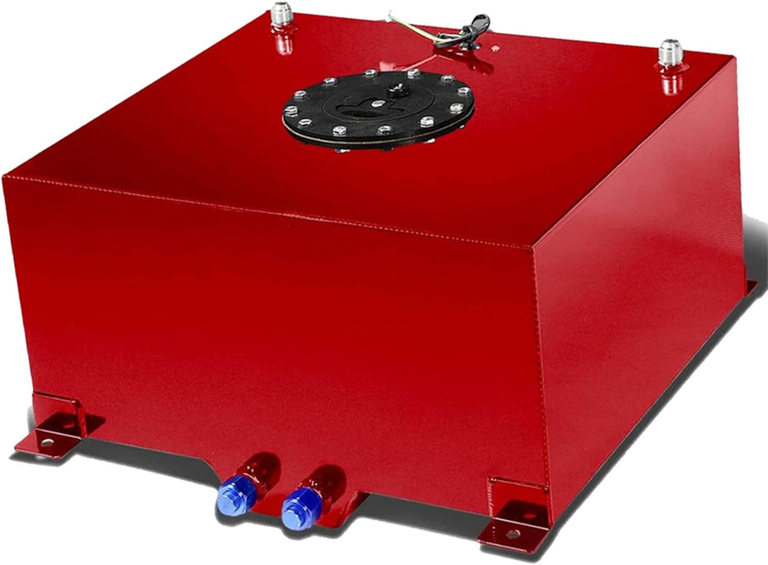 10 Gallon Universal Fuel Cell Gas Tank Aluminum Polished