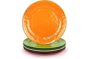 Brighten Your Table with Melamine's Colorful Dinner Plates
