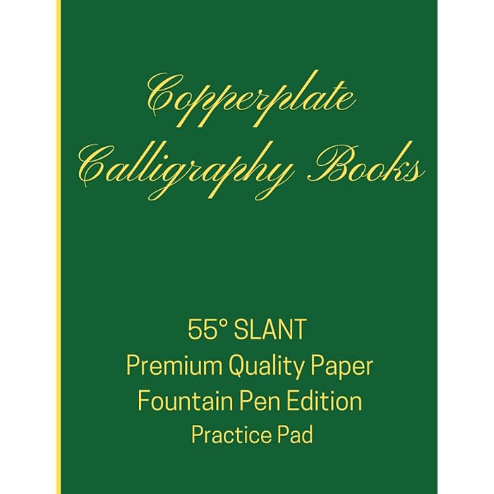 Buy Copperplate Practice Pad Calligraphy Writing 100 GSM Premium