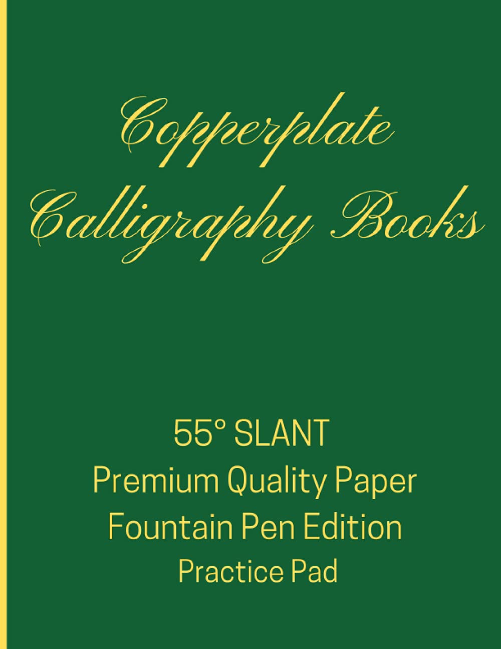 Buy Copperplate Practice Pad Calligraphy Writing 100 GSM Premium