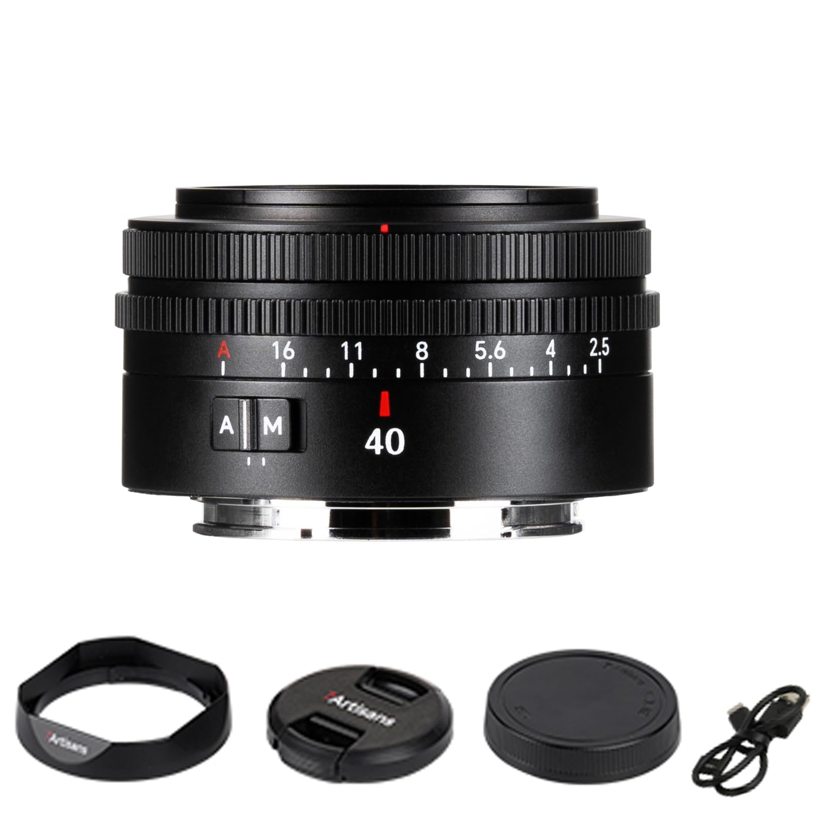 Amazon.co.jp: 7Artisans AF40mm F2.5カメラ レンズ E Zマウント