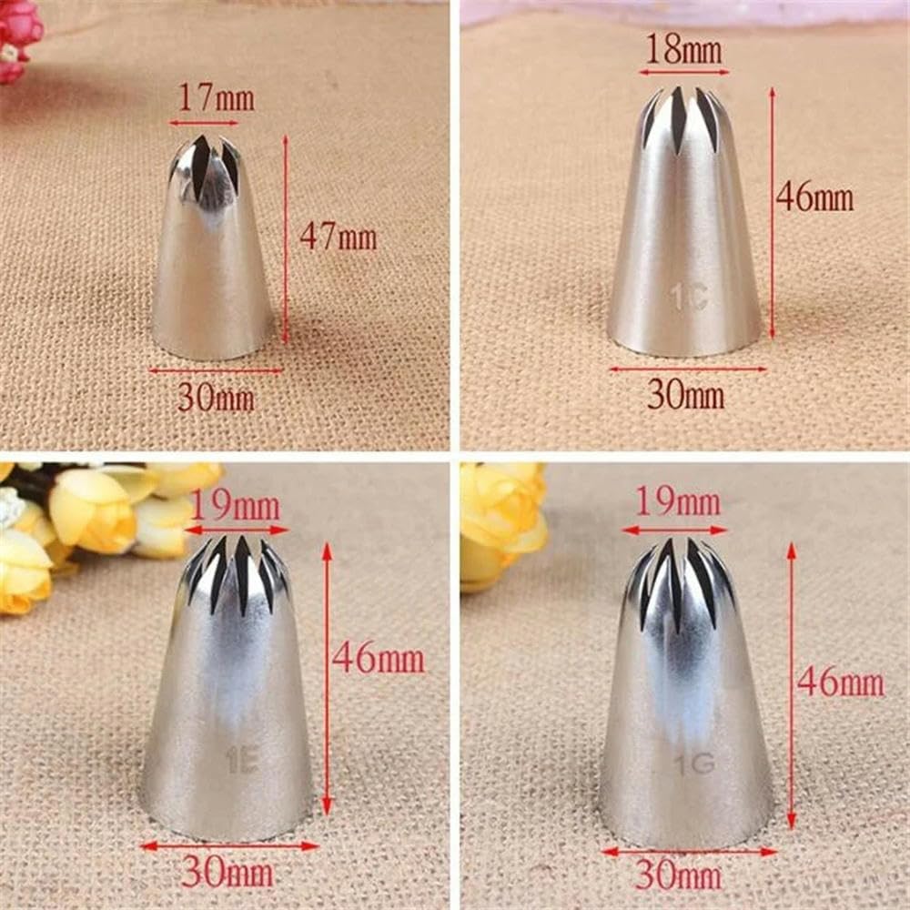 Punte Per Tubazioni Strumenti Per La Decorazione Di Torte Grandi Kit Di