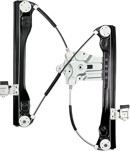 Vista 28 de BDFHYK 741-645 Elevalunas eléctrico con motor para automóvil delantero derecho del pasajero para Chevy Silverado, Tahoe, Suburban, Avalanche