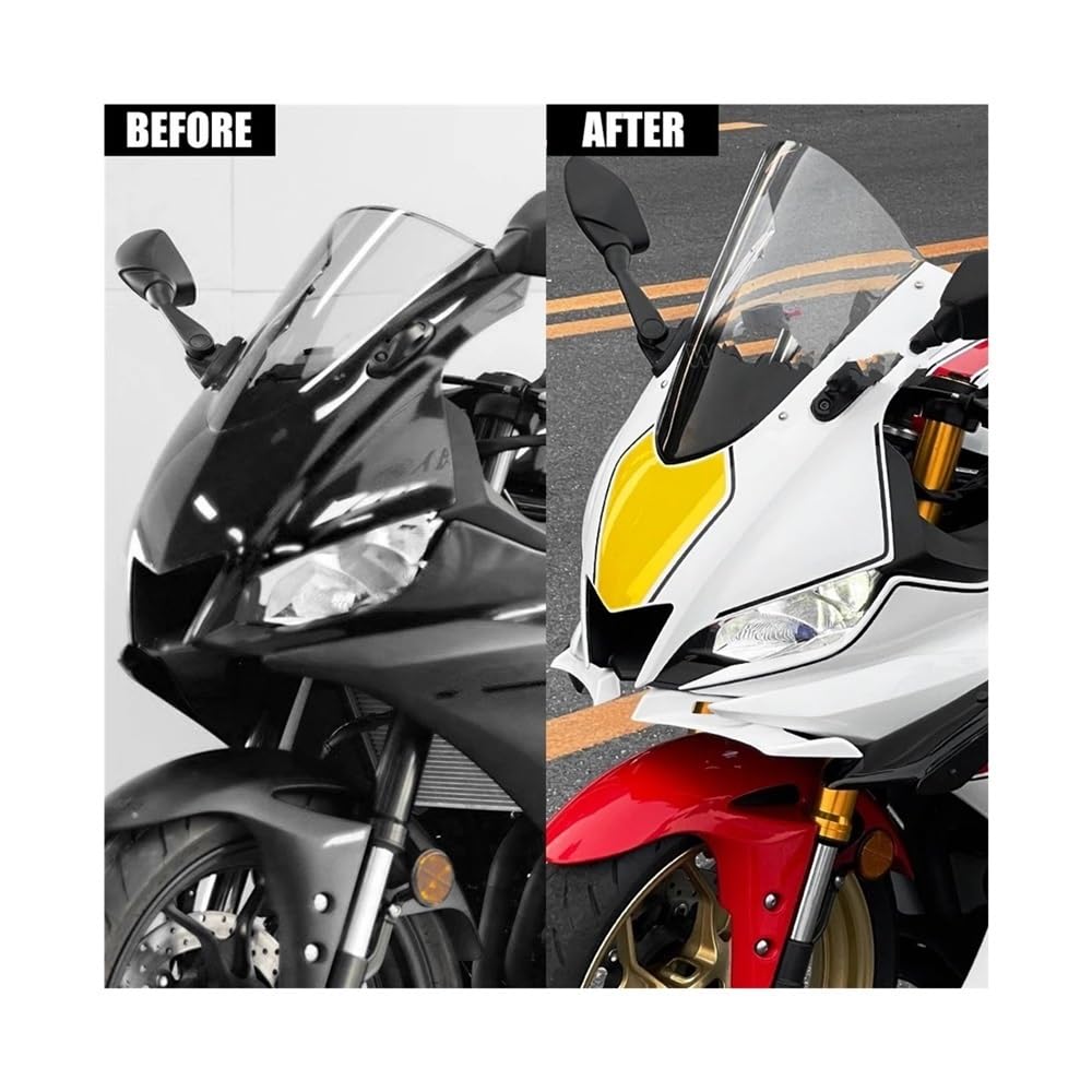 Windschutzscheibe Für Yamaha YZF R25/R3 2013-2018 - Double Bubble Design