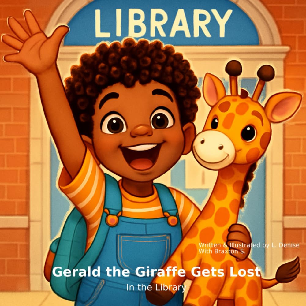 Gerald the Giraffe Gets Lost: In the Library