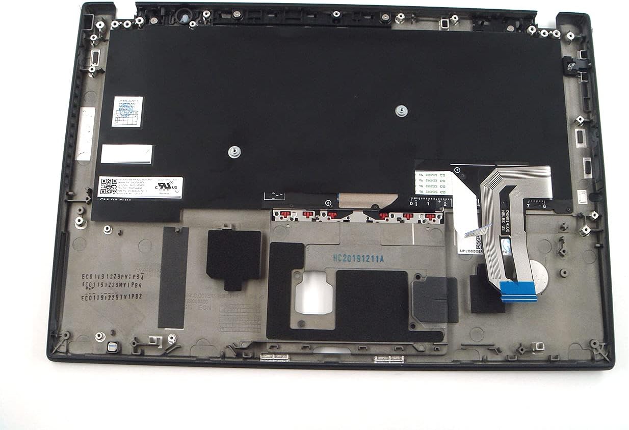 Parts for Lenovo ThinkPad T14s (20T0 20T1) Palmrest Keyboard Bezel with US English Backlit Keyboard 5M10Z41371