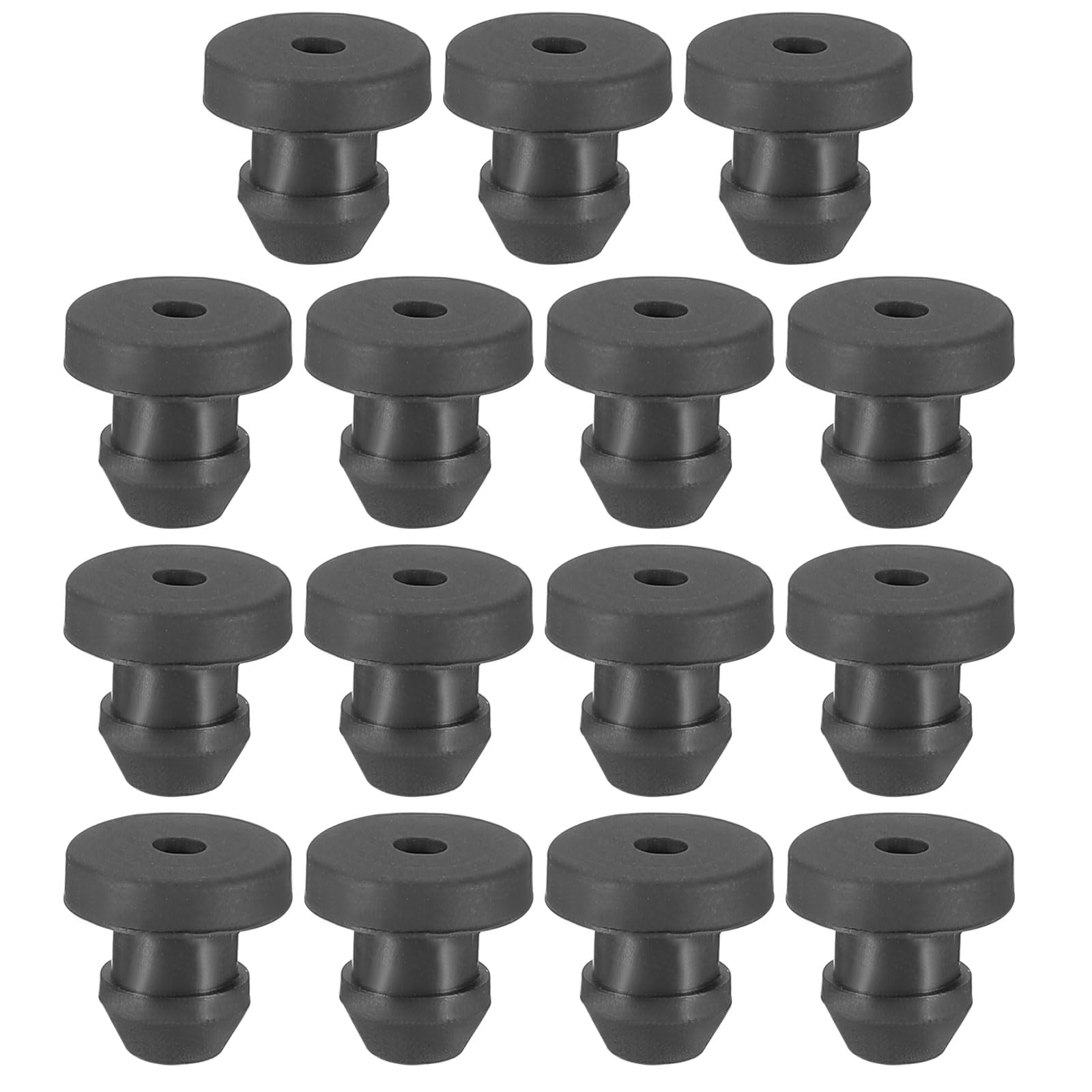 PATIKIL 5mm / 3/16 Inch Drill Hole,1/8 Inch ID Rubber Grommets