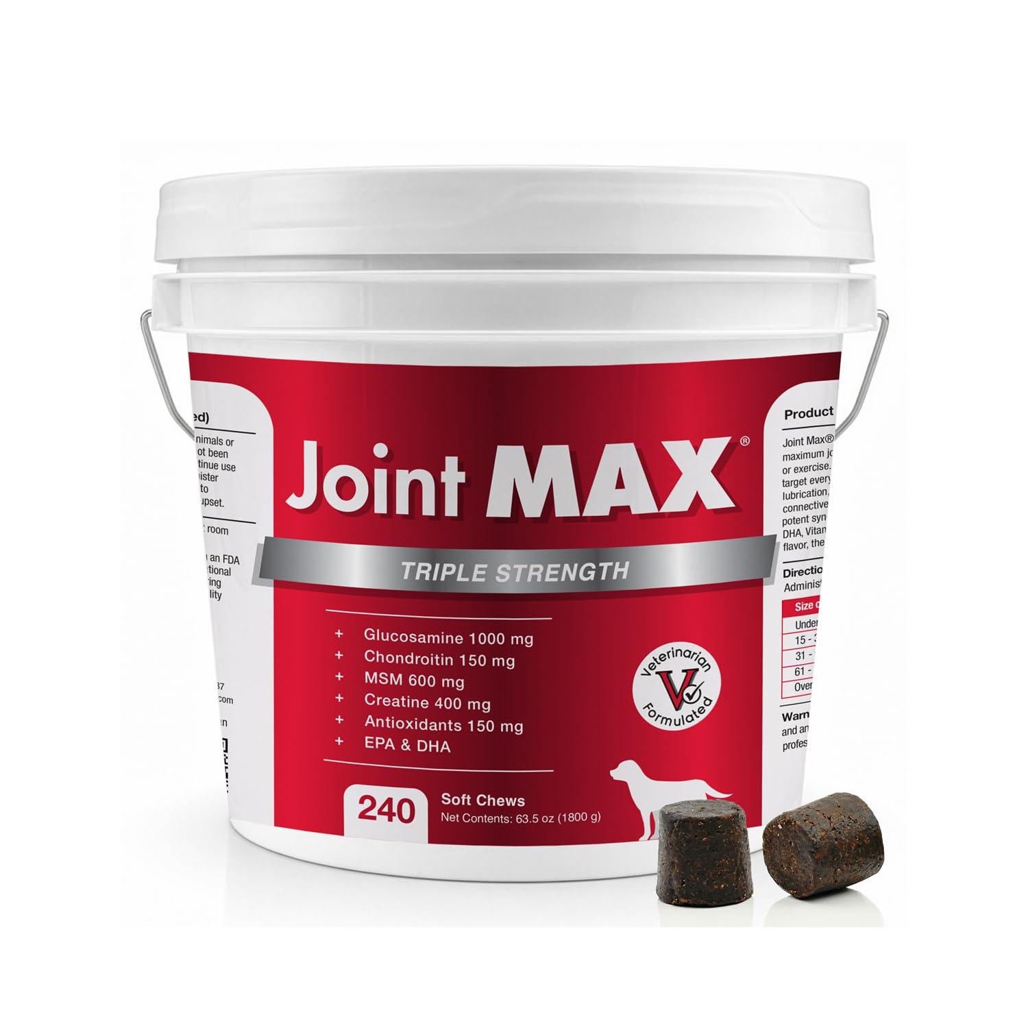 Joint MAX TRIPLE Strength SOFT CHEWS (240 CHEWS)