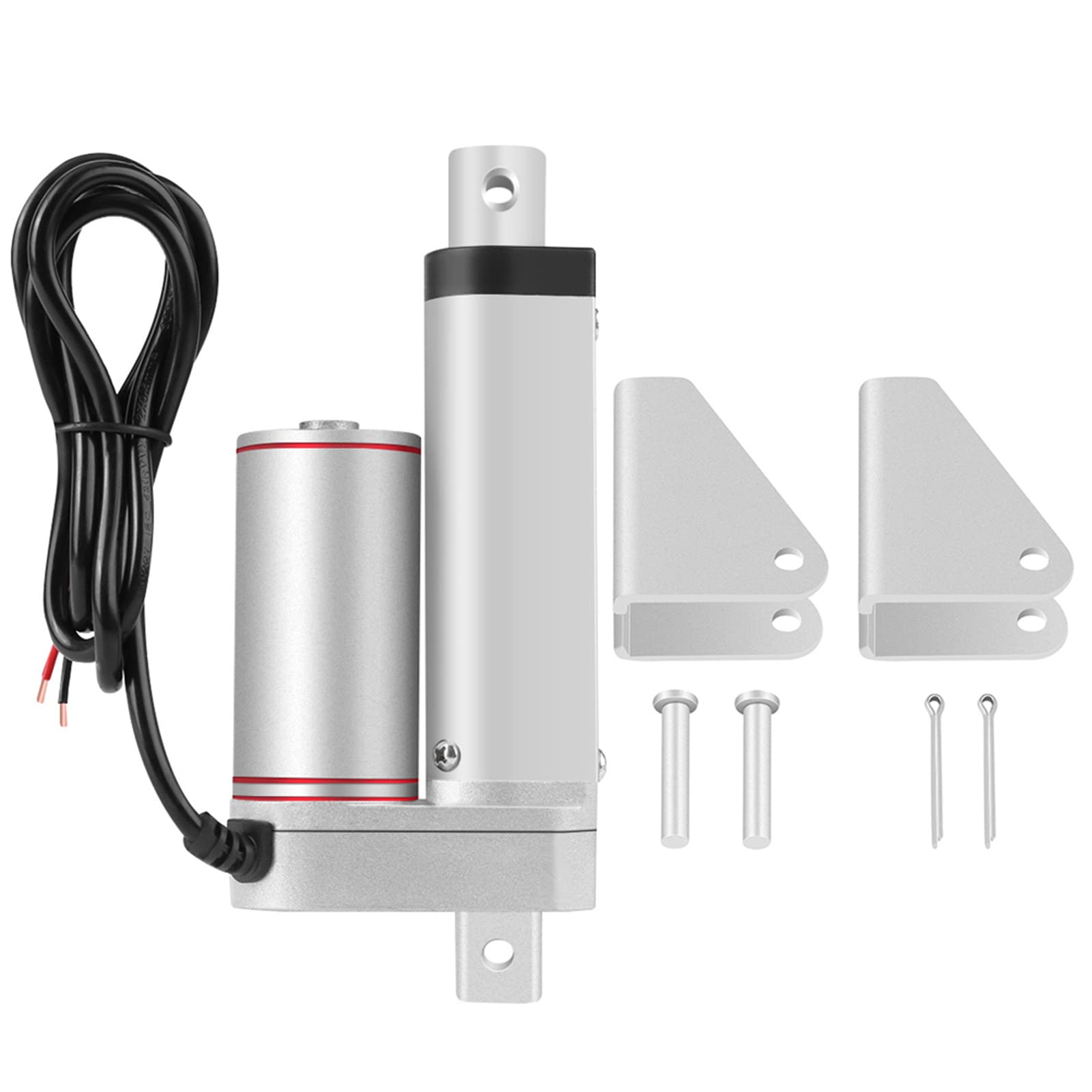 RiToEasysports Attuatore Lineare Elettrico a 24 V Lineari - Clinch 50 Mm, Motore a Magnete Permanente CC, Cavo o Telecomando - per Macchine Meccaniche