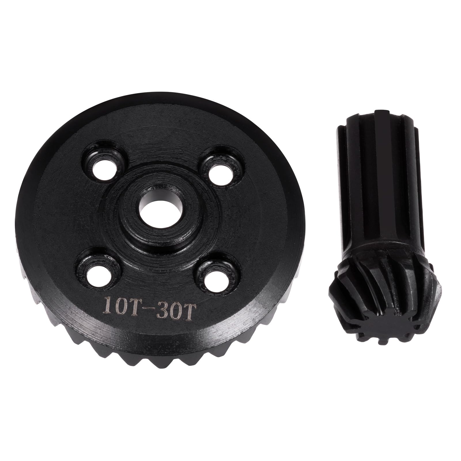 LSG 10T 30T Steel Differential Drive Gear Rear Bevel Gear Ring Pinion Set for MJX 1/14 14210 14209 RC Cars Accessories