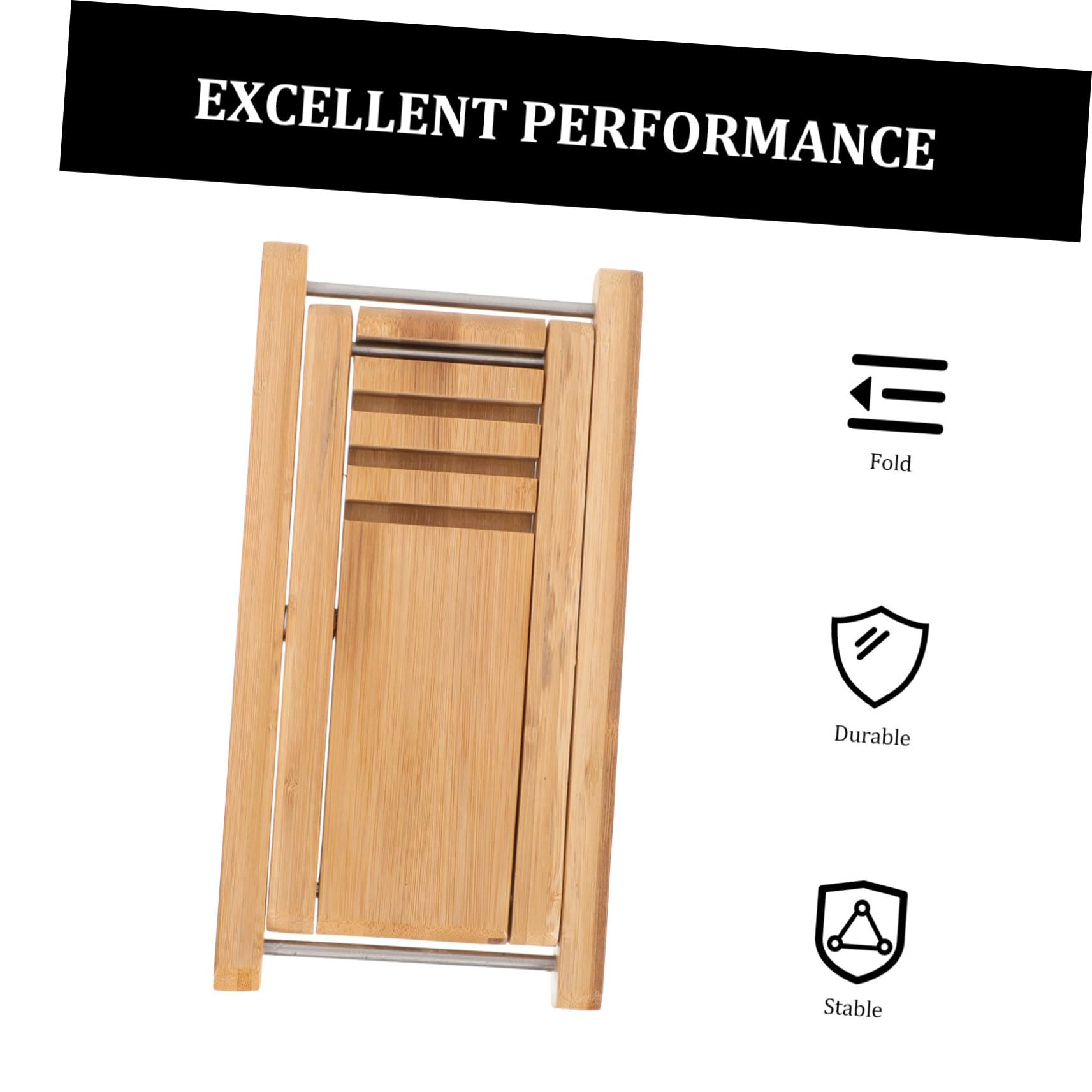 Yardwe Adjustable Foot Stool Folding Guitar Foot Pedal Simple Support for Nail Art and Massage Present for Stylish Ladies