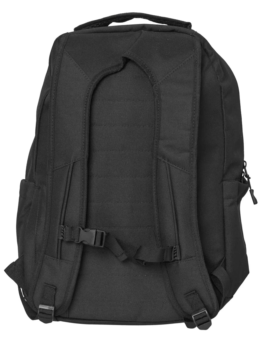 CCM Zaino per squadre di hockey, grandi tasche portaoggetti con custodia per laptop, spallacci regolabili, nero