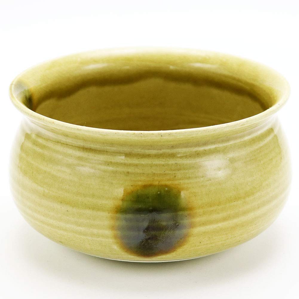 陶器製 健水 茶道具 Amazon | 建水 黄瀬戸 こぼし 陶磁器 茶道具 陶磁器 茶器 炭道具