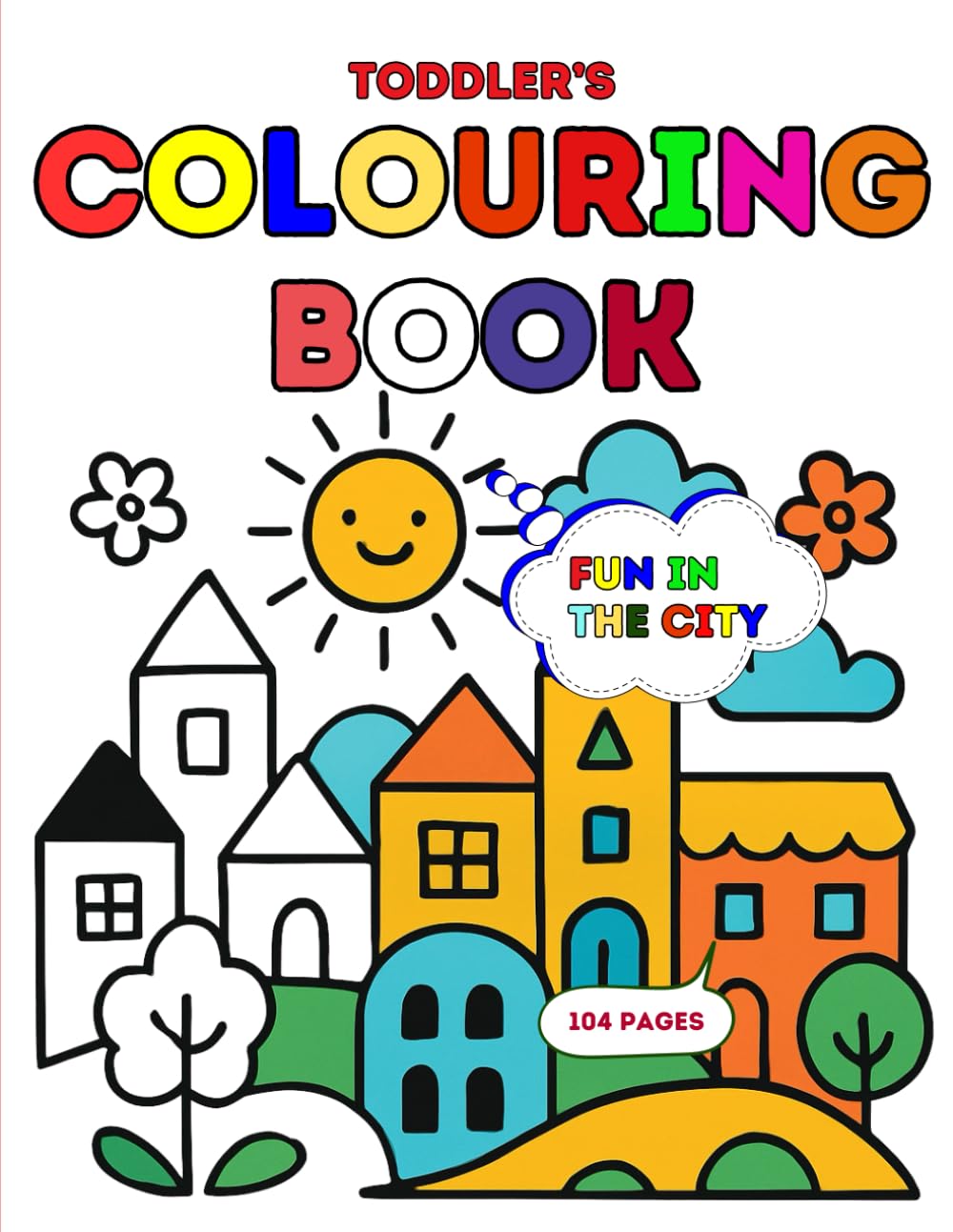 fun in the city: toddler's colouring books (Fun with Twin Toys UK)