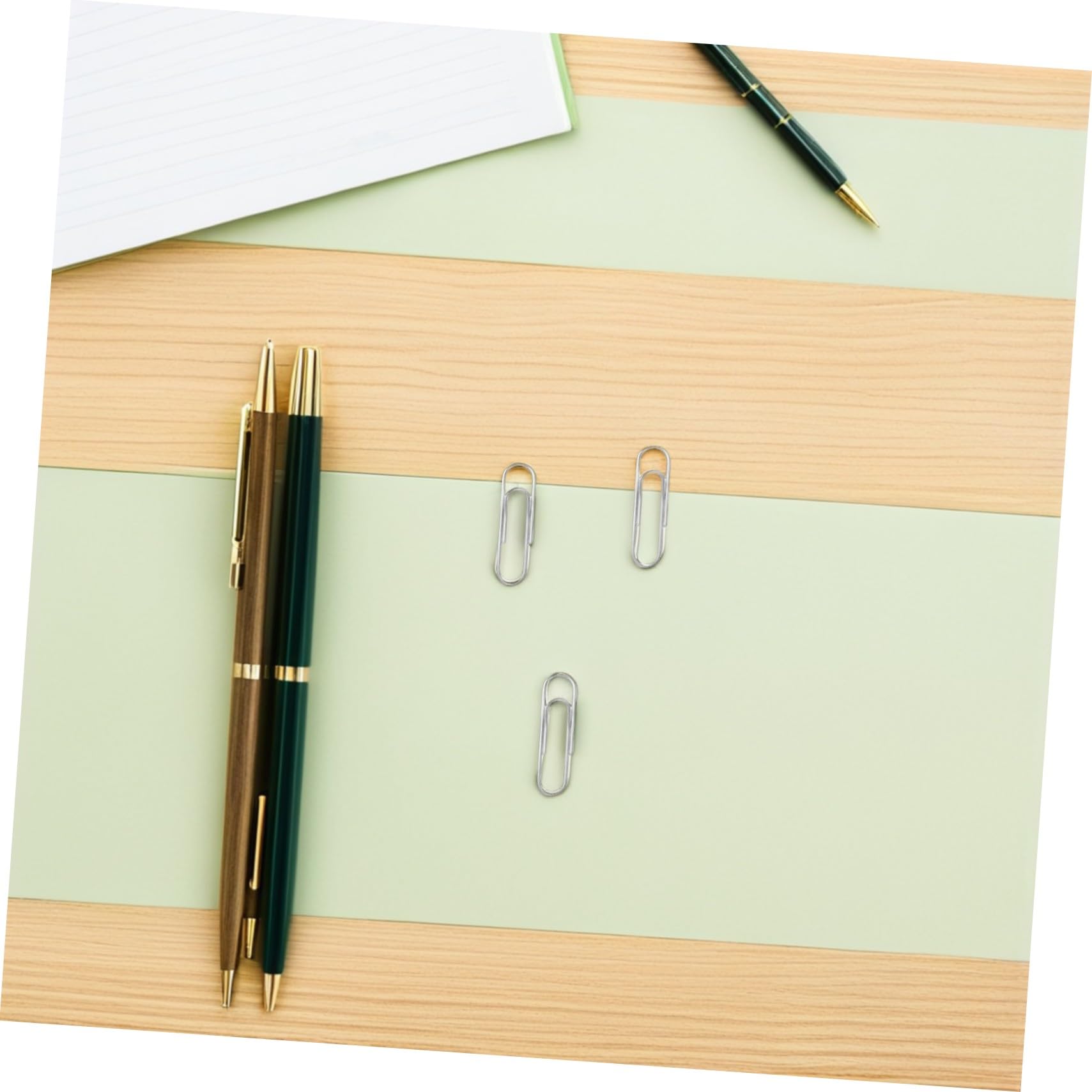 SHINEOFI 2 Clips Metal Multifunción con Caja Magnética Sujetapapeles Decorativos para Oficina y Manualidades Unidades Antideformación para Organización de