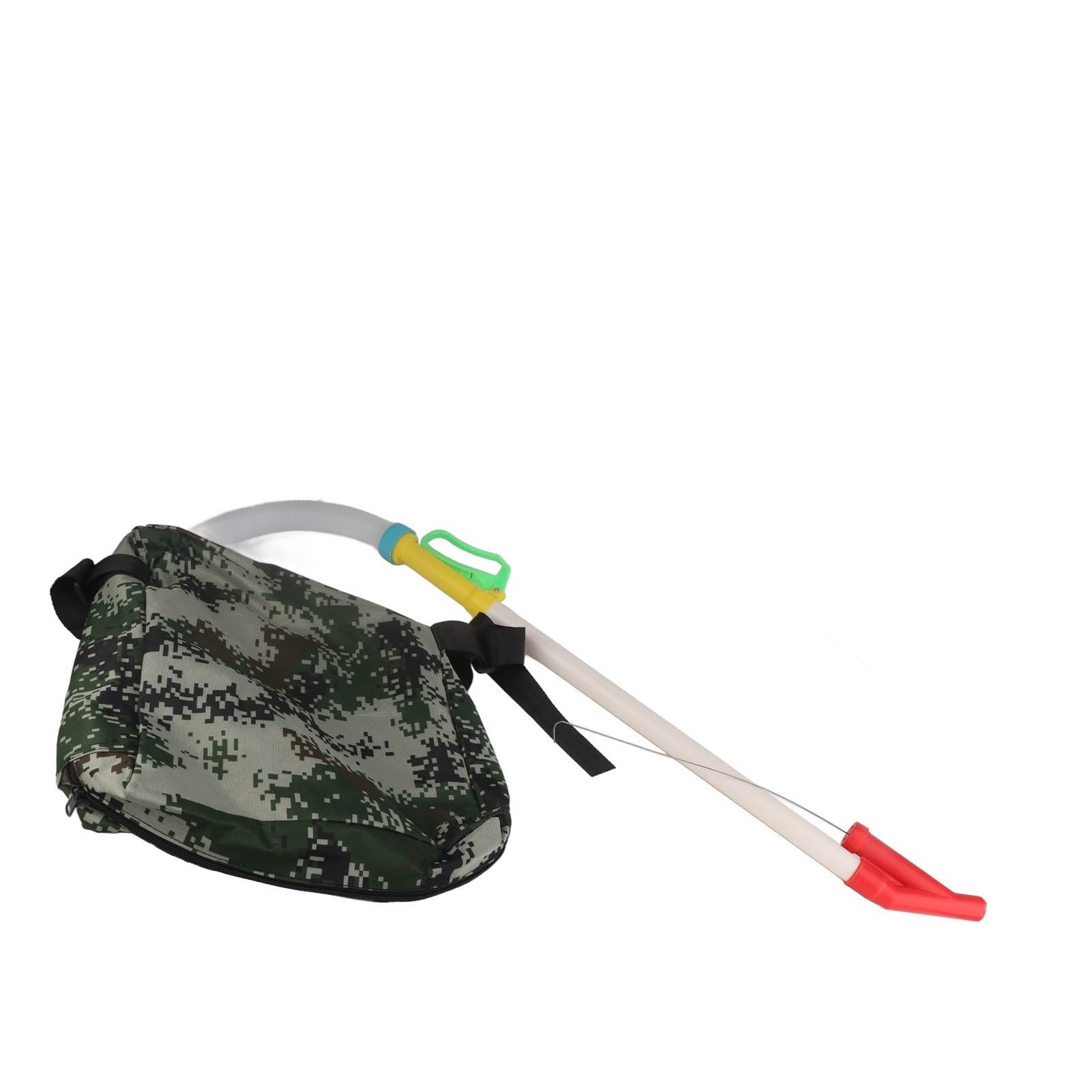 Strumenti per Semina Piantatrice con manico flessibile, spandiconcime manuale con borsa, strumento per semina per mais, verdure, alberi da zucchero Strumenti Agricoli