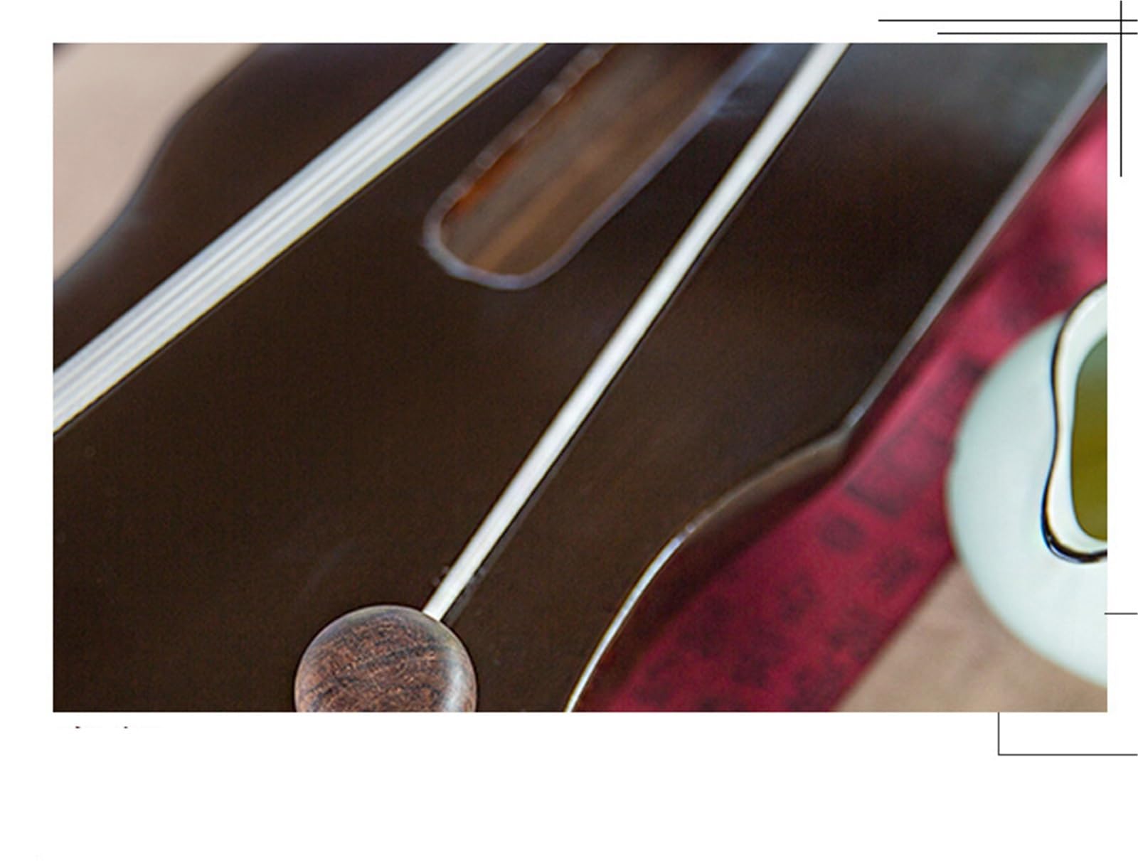 Guqin Ze Starego Drewna Cedrowego Dla Początkujących Przygotowujący Do Egzaminu Ręcznie Z Surowego Lakieru Siedmiostrunowy Instrument Guqin (chińska Cytra)