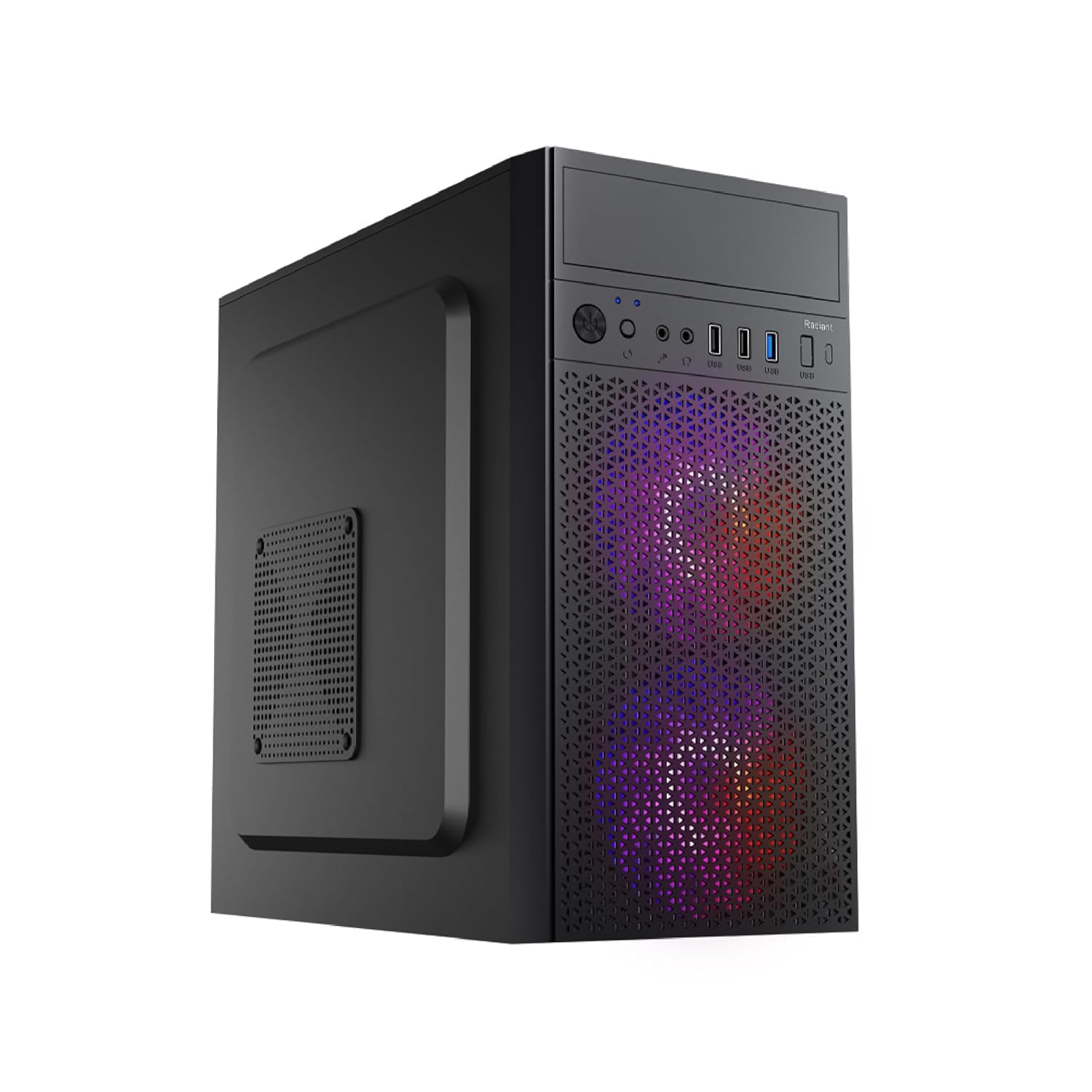 Pratyush Titan Z5 Tower Desktop PC - Core i5-4590 | 8GB DDR3 RAM | 256GB M.2 SSD | WiFi | HDMI | USB 3.0 | 2x120mm RGB Fan | HD Graphics | Win11 OS | CPU for Business, Editing and Graphic Designing-image-30