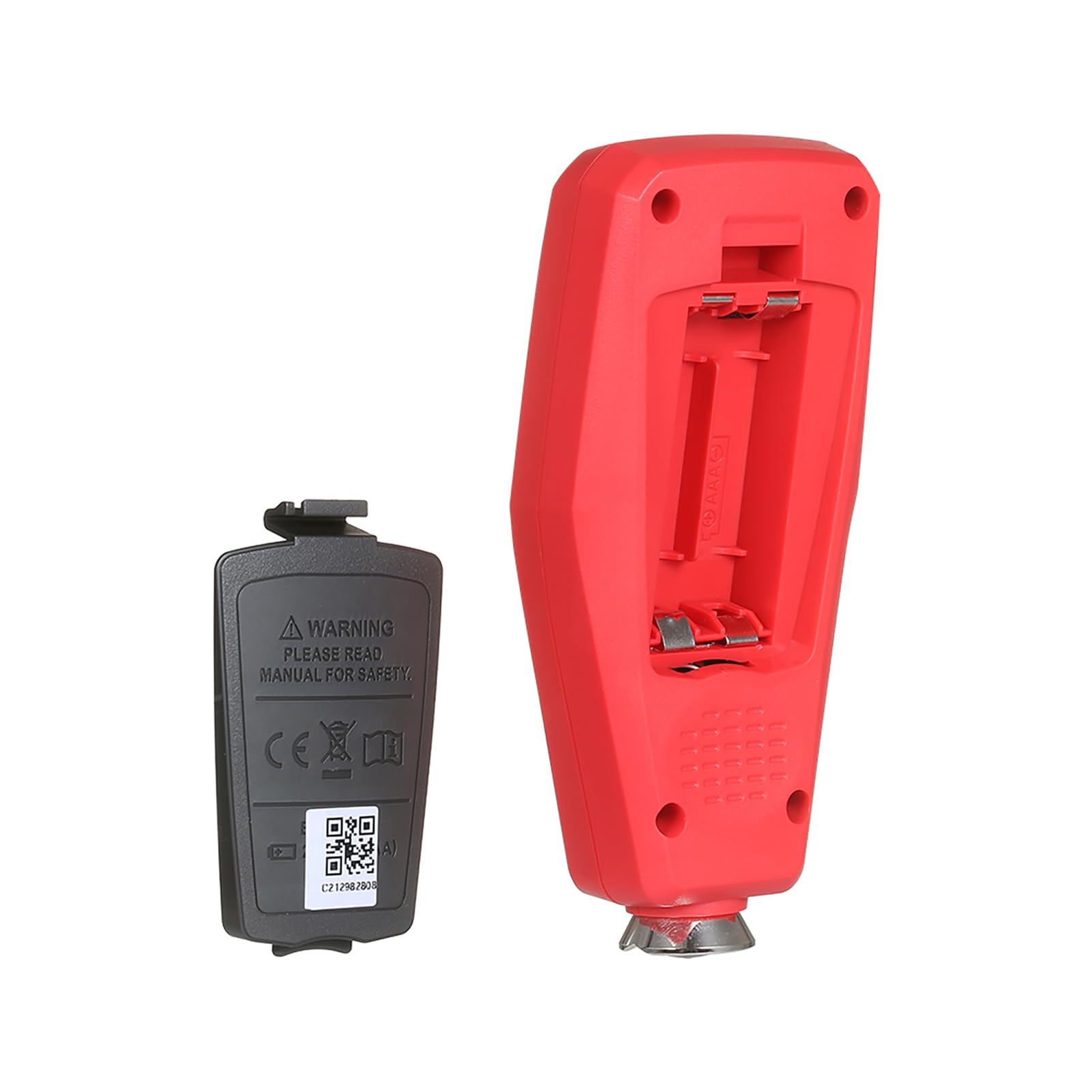 Misuratore di Spessore del Rivestimento di Vernice Tester Digitale Portatile da 0 a 1750um ABS Doppio FE NFE Riconoscimento Automatico Rotazione dello Schermo Memorizzazione dei Dati per