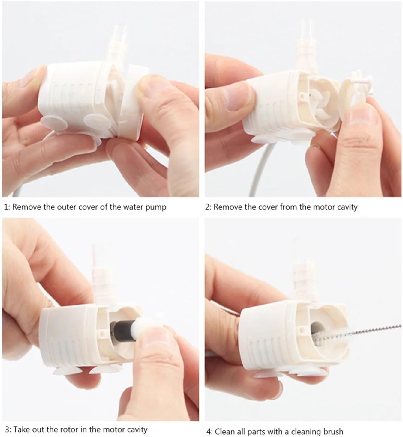 Adjustable Small submersible pump 1pcs USB Powered Dispenser Water Pump 3 Flow Adjustable For Pet Drinking Fountain