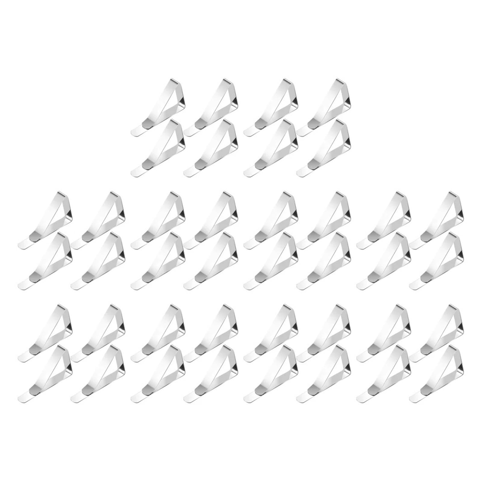 Tischdeckenklammern 4-32Pc Stainless Steel Table Cloth Clip Wedding Picnic Cover Holder Tablecloth Stable Clips for Restaurant Fixed