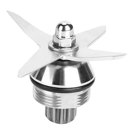 Blender Blade, Stainless Steel Blender Replacement Parts Blender Blade Assembly Fit for Vitamix 1195 58625 15504 58805 15652 15643 Container