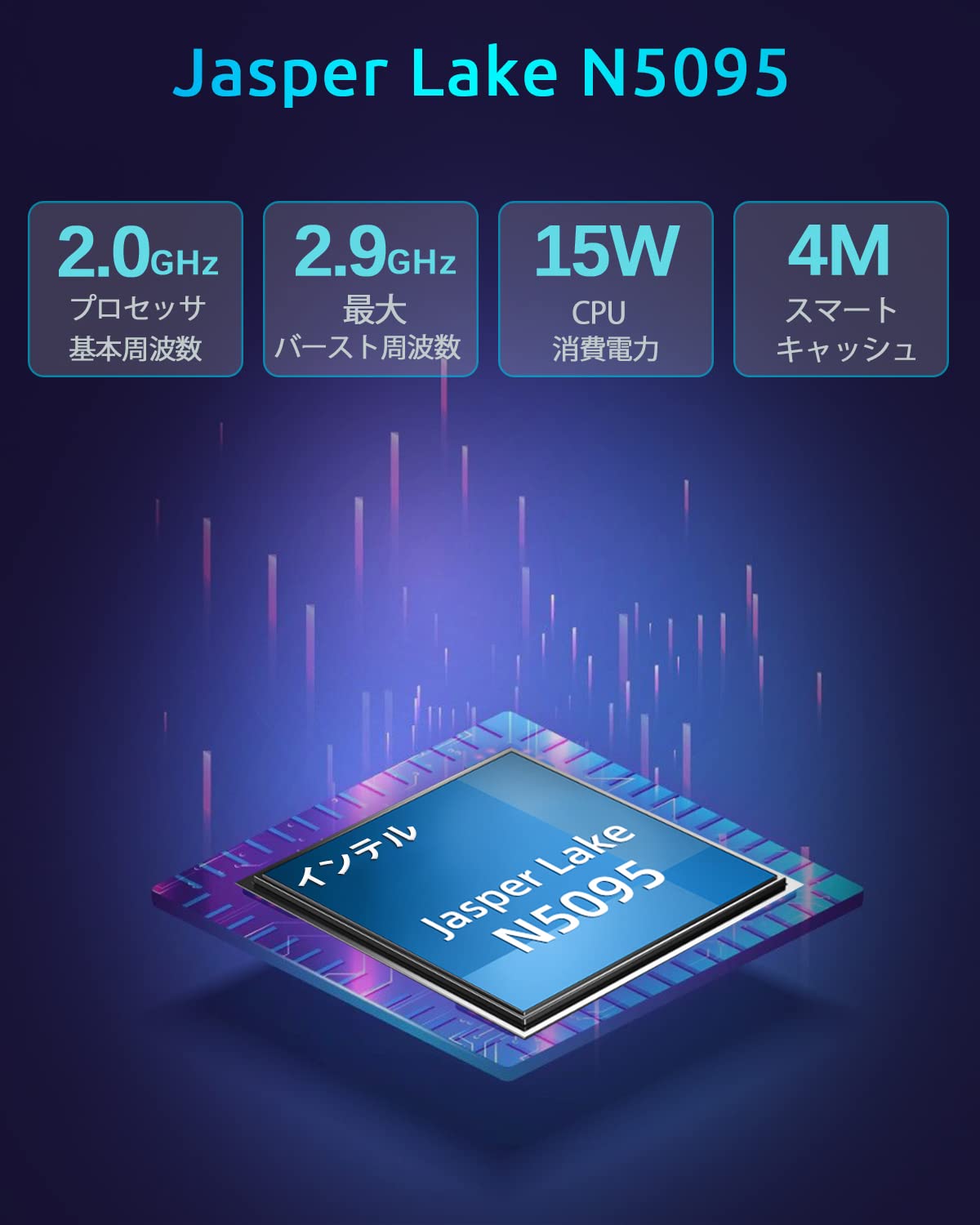 Amazon.co.jp: BMAX ミニPC 8GB DDR4 256GB SSD Windows 11 Pro Jasper