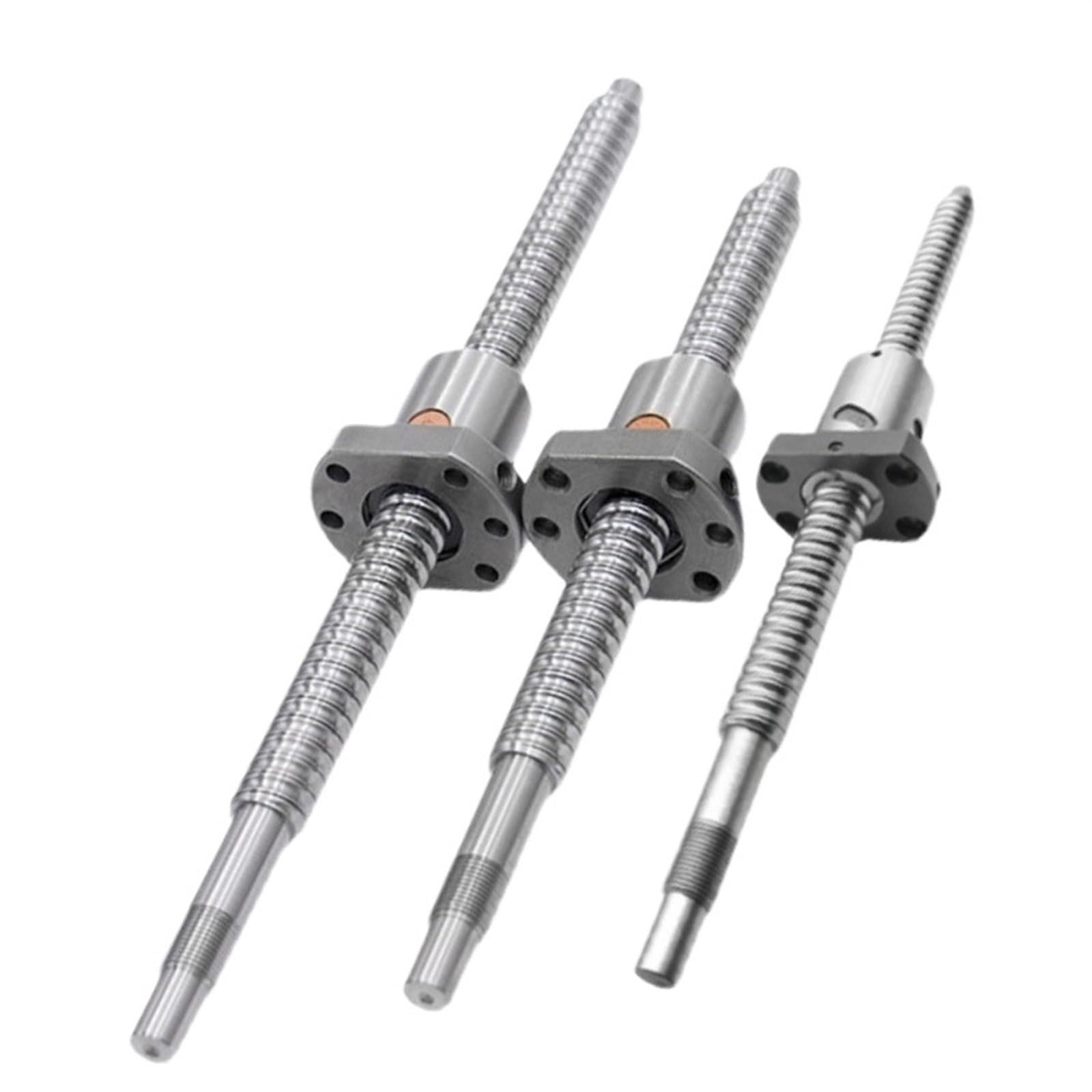 Metal Ball Screw nut SFU1610 Rolled Ball Screw 250 300 350 400 450 550 C7 with Flange Single Ball Nut +DSG16 +BKBF12 Machined CNC(200mm)