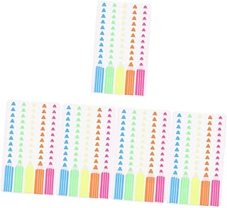 Hemoton 5000 Pçs Etiqueta Adesivos Para Notebook Adesivos Stich Guias Para Notebook Pastas De Arquivo Adesivo Guias De Leitura Anotando Guias De Livros Marcador De Página Guias De Mês