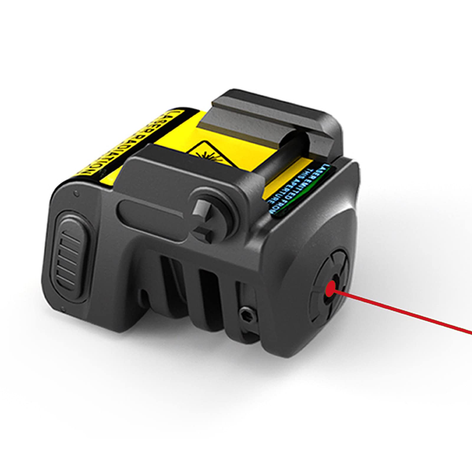 GOODTAC Rechargeable Green / Red /Blue Laser Sight with Sub Compact Rail Mount for Pistol Rifle Handgun Gun (RED)