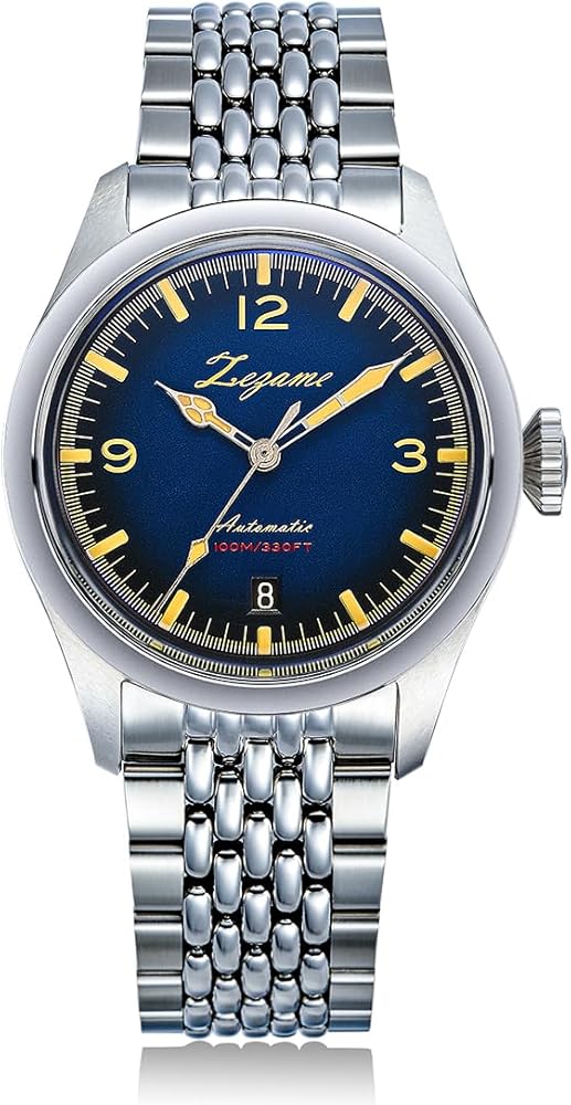 Amazon.com: ZEZAME Men's Stainless Steel Watch,Men's Mechanical