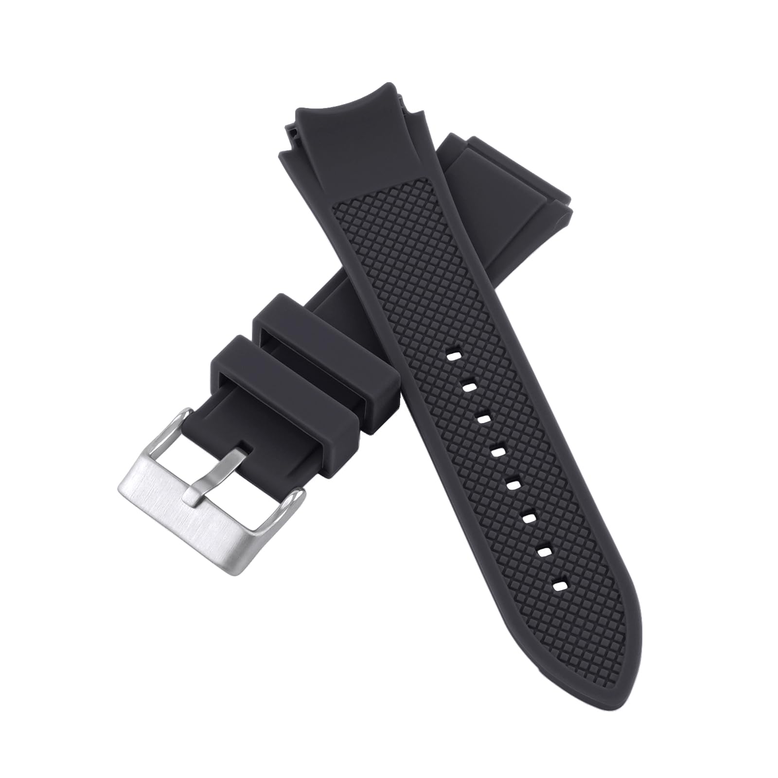 Pasek kompatybilny z zegarkiem GUESS Watch 22 mm, miękki silikonowy gumowy pasek zastępczy do serii 45 mm W0247G3 W0040G3 W0040G7, niebieski