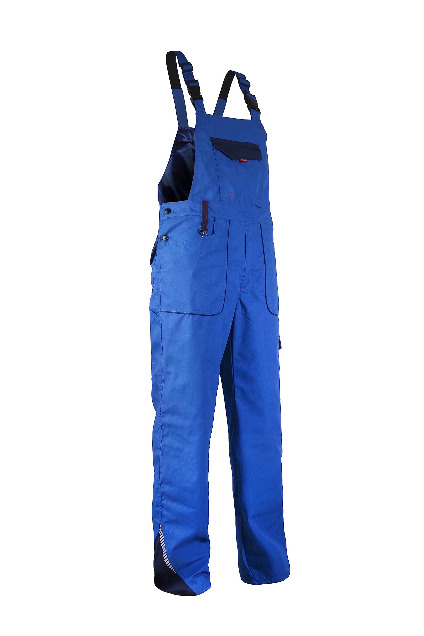 Prisma Peto de Trabajo para Hombre - Resistentes y con numerosos Bolsillos - Azul Real - 62