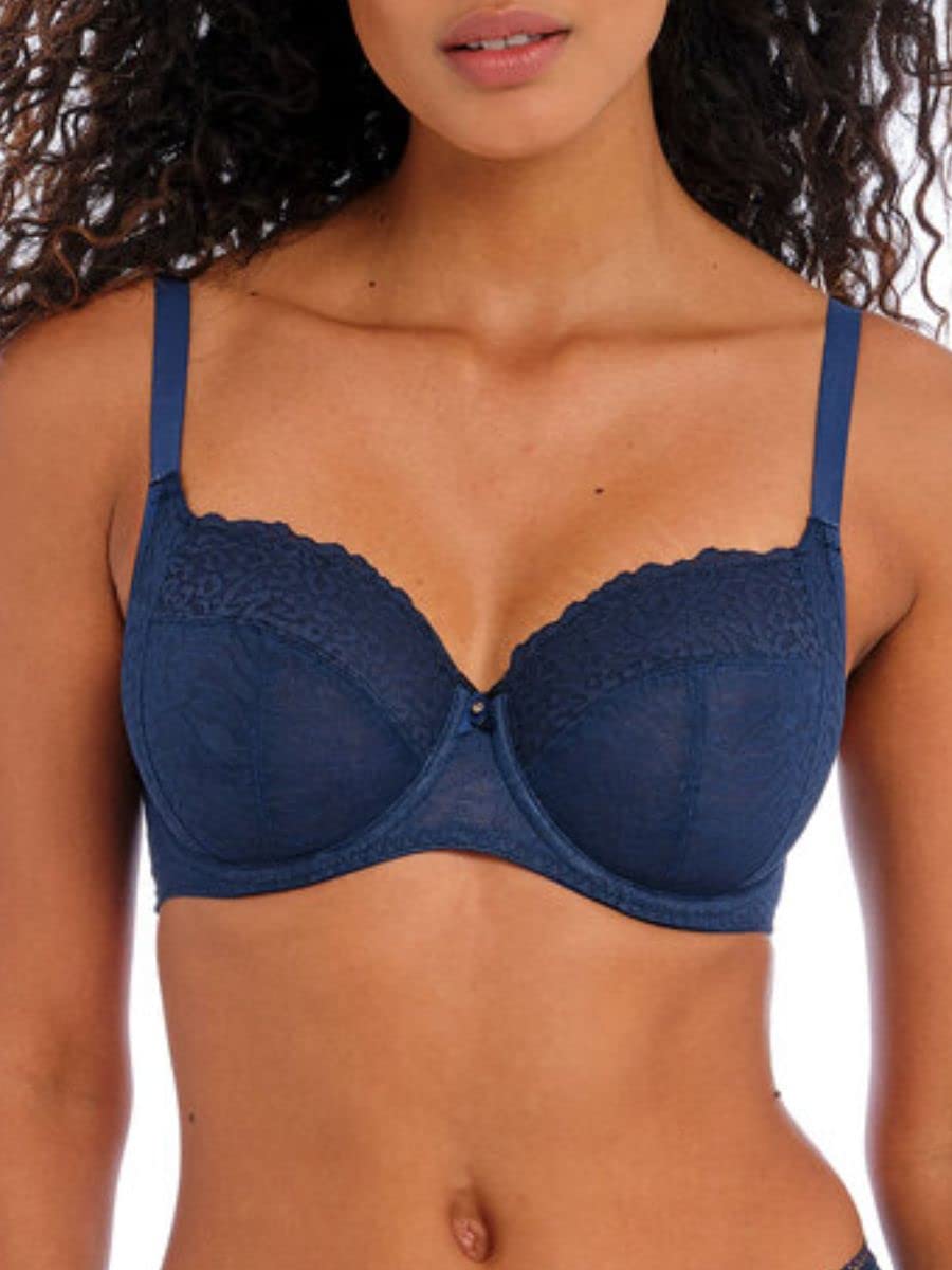 Freya Women's Catwalk Underwire Side Support Bra, Midnight, 36F