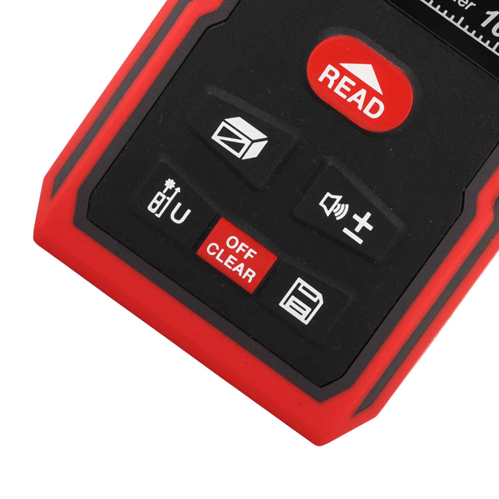 Medidor de Distancia Láser, Medidor de Distancia Láser Precisión de 2 Mm 630 a 670 Nm Calibración Automática Infrarroja para Fábricas (100 m/328,1 pies)