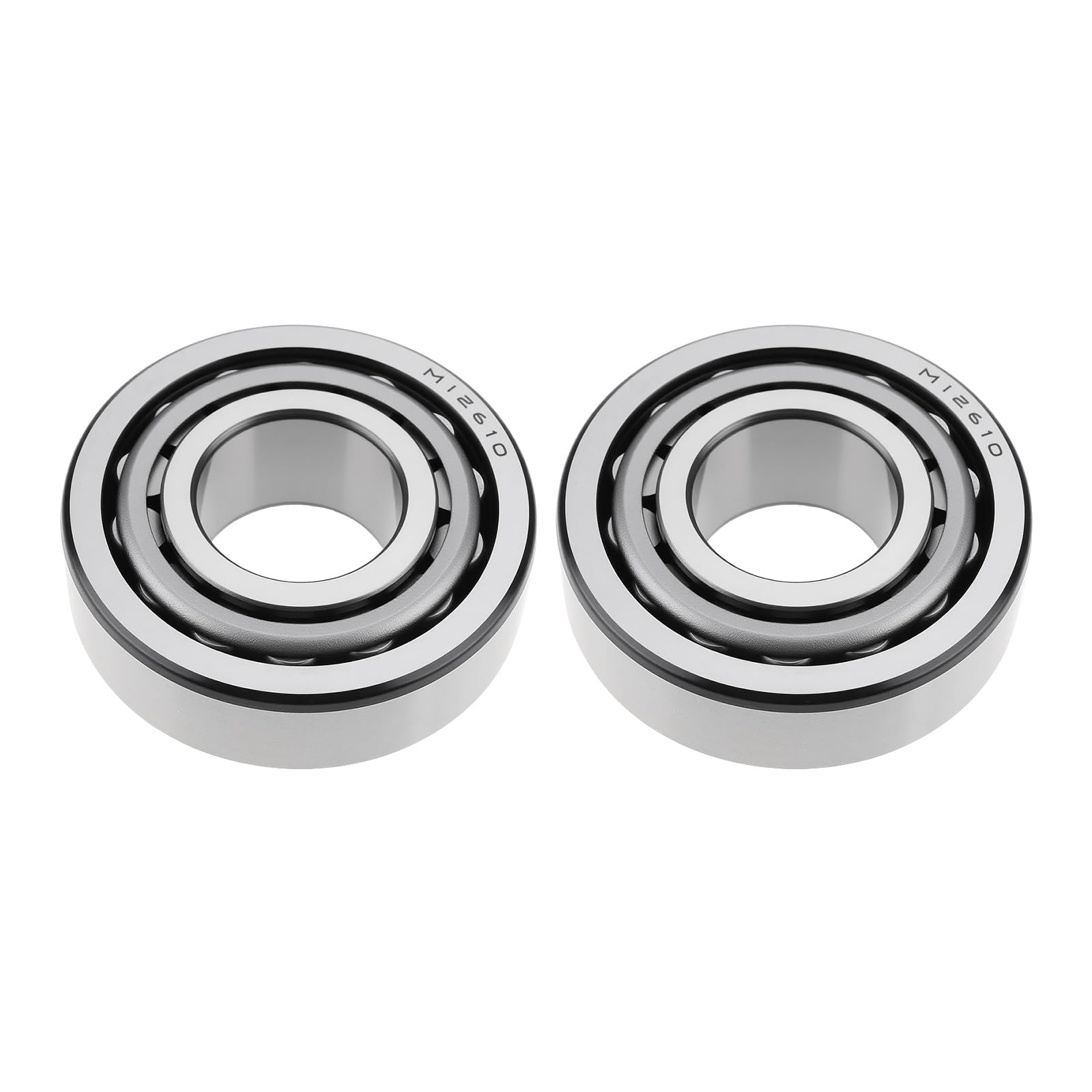 Create Idea 2Pcs M12649/M12610 Tapered Roller Bearings Set 1.96X 0.84X0.7" For Agriculture Automotive Heavy Truck