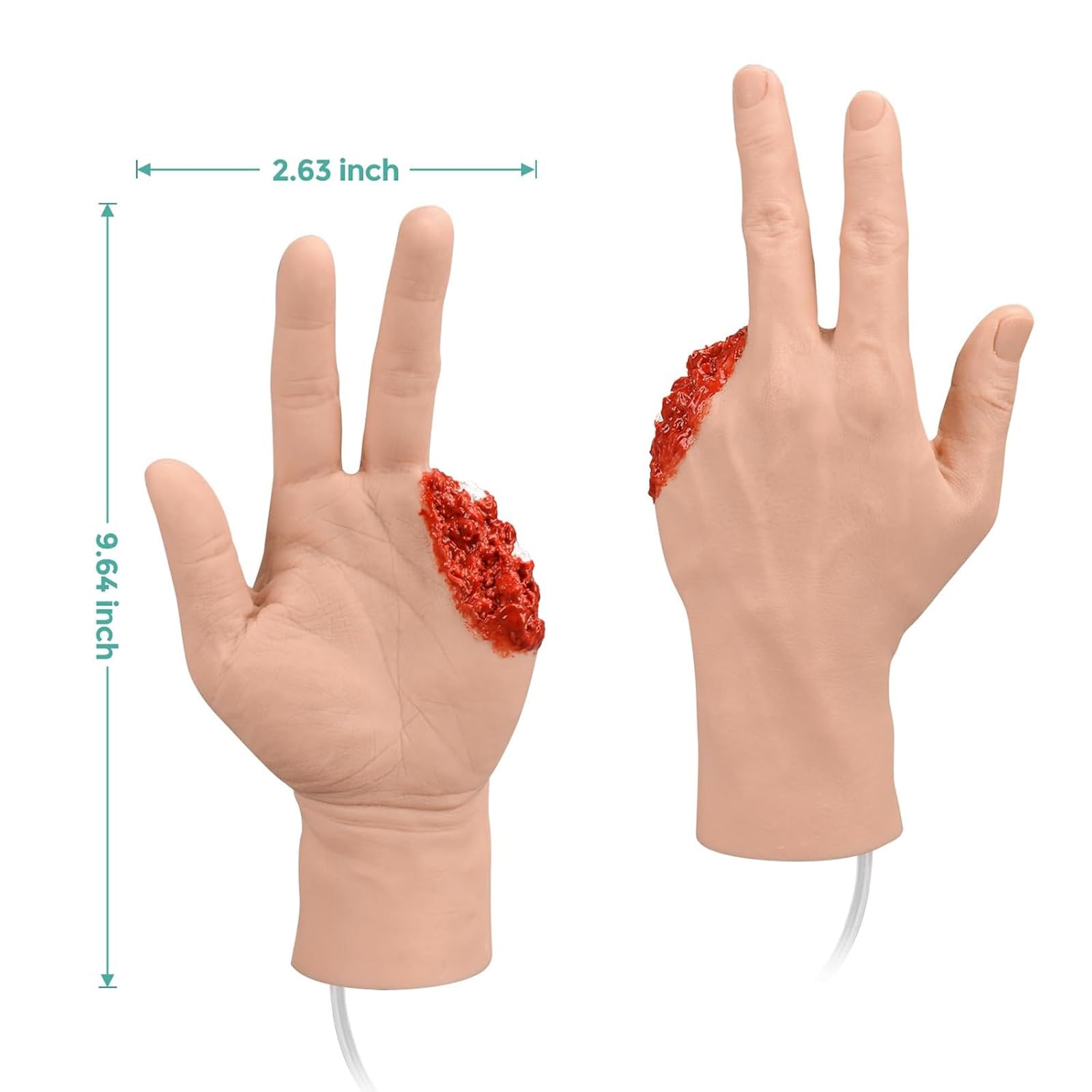 Kit De Formation À La Pose De Pansements Pour La Main, Modèle D'entraînement À La Pose De Pansements Pour La Main, Modèle De Pratique De L'hémostase Des Plaies D'amputation De La Paume, Simulation